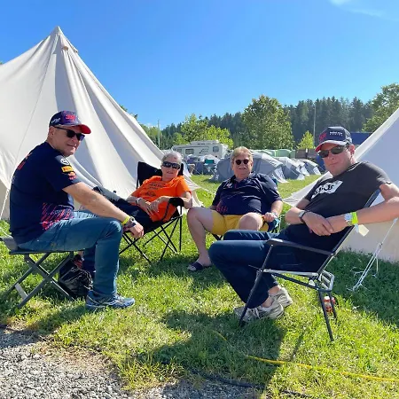 Grandprixcamp Closest To The Track Including Track View Campsite