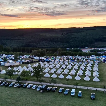Grandprixcamp Closest To The Track Including Track View Campsite Stavelot