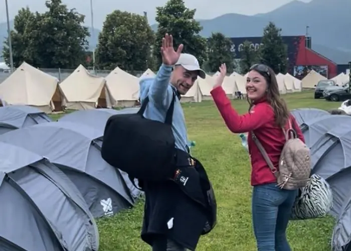 אתר קמפינג Grandprixcamp Francorchamps Closest To The Circuit Including Track View